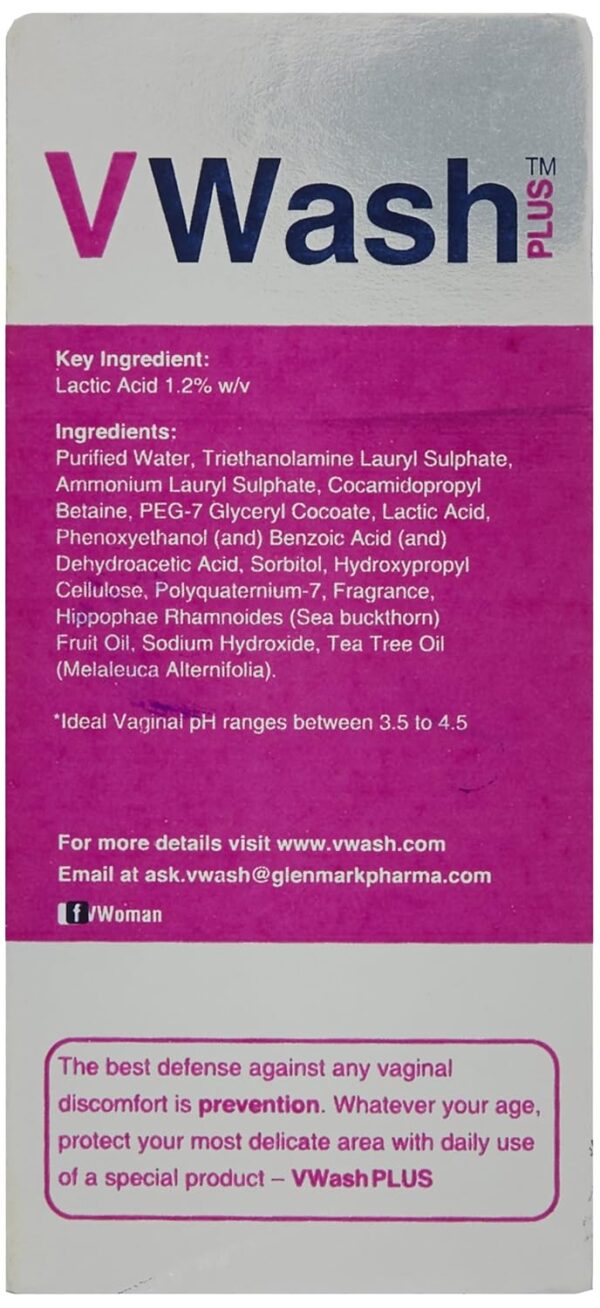 V Wash Expert Intimate Hygiene Liquid Wash 100ml shareIcon Hindustan Unilever Ltd BOTTLE of 100 ML - Image 3