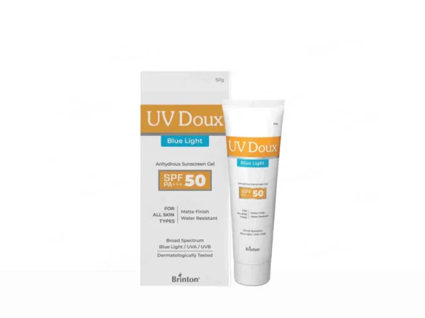 Brinton Uv Doux Blue Light Spf 50 Pa+++ Anhydrous Sunscreen Gel 50gm