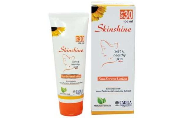 Skinshine Spf 30 Sunscreen Lotion 100ml