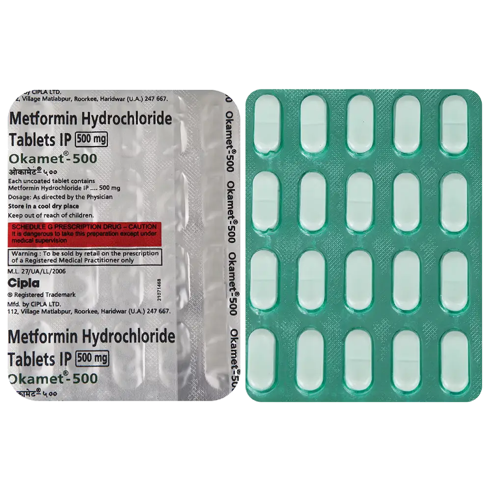 OKAMET 500MG TAB