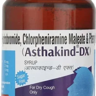 asthakind dx  Sugar Free 100ml syrup
