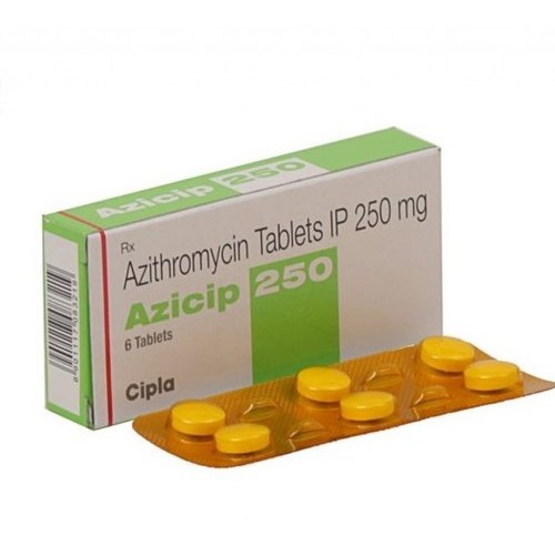 Azicip 250 Tablets, 6