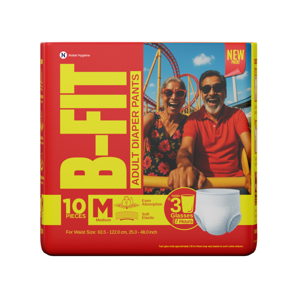 B-FIT Adult Diaper Pant Style (M, 25-48")