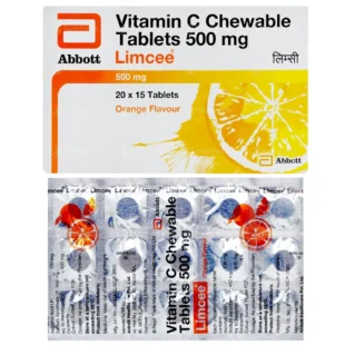 Limcee Orange Flavour Chewable Tablet 15